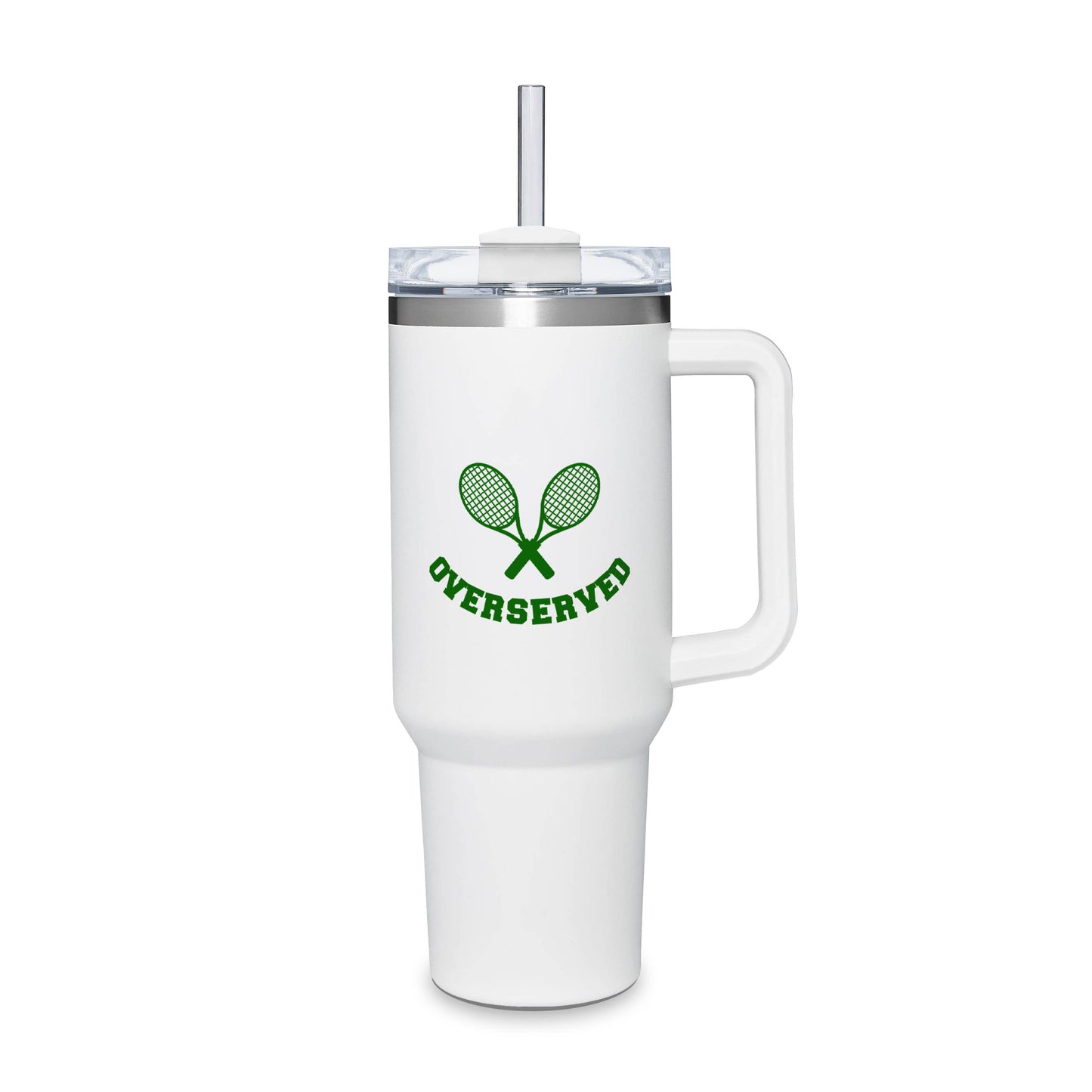 Water Tumbler (White) - Overserved