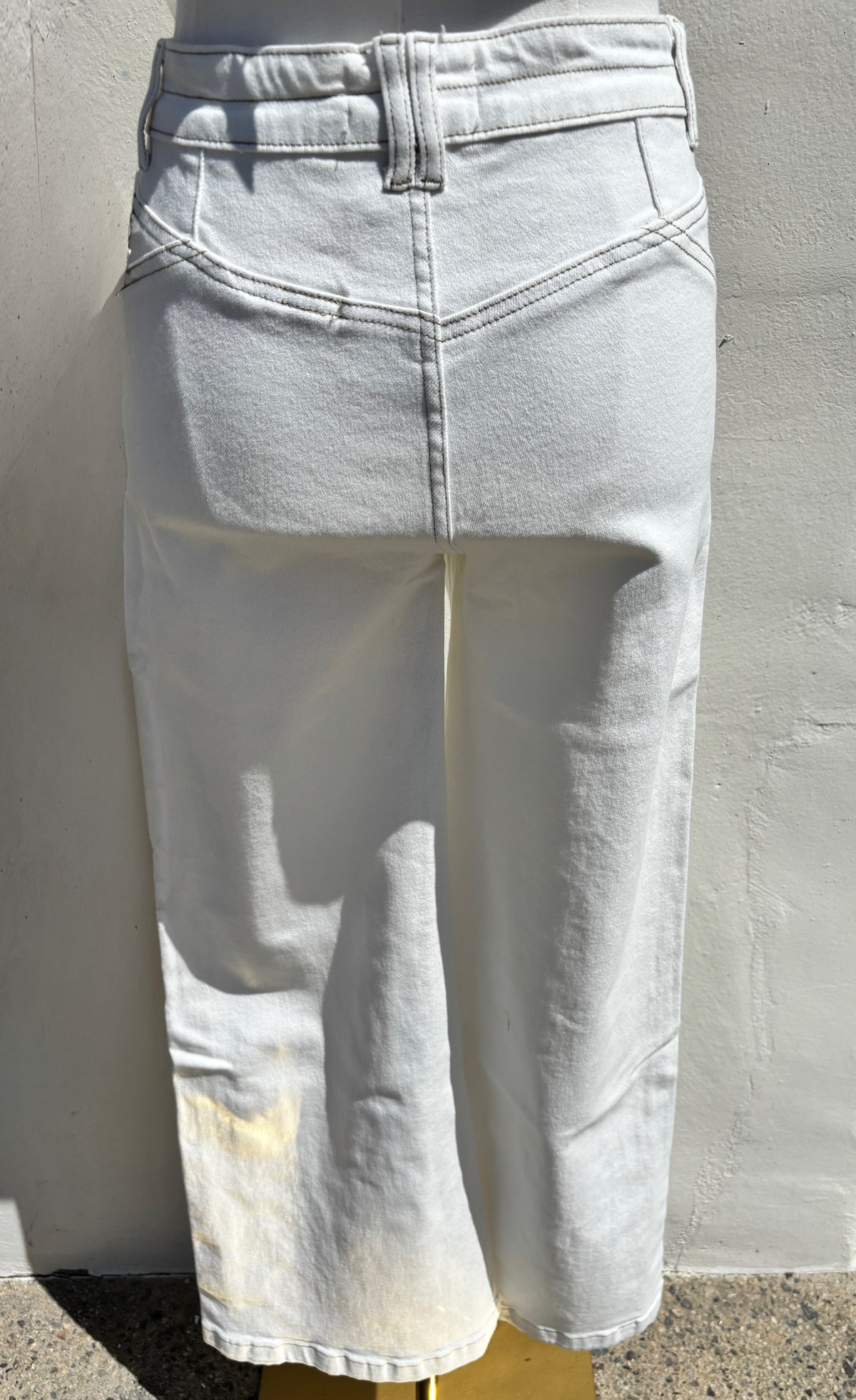 White Denim Pant -ml