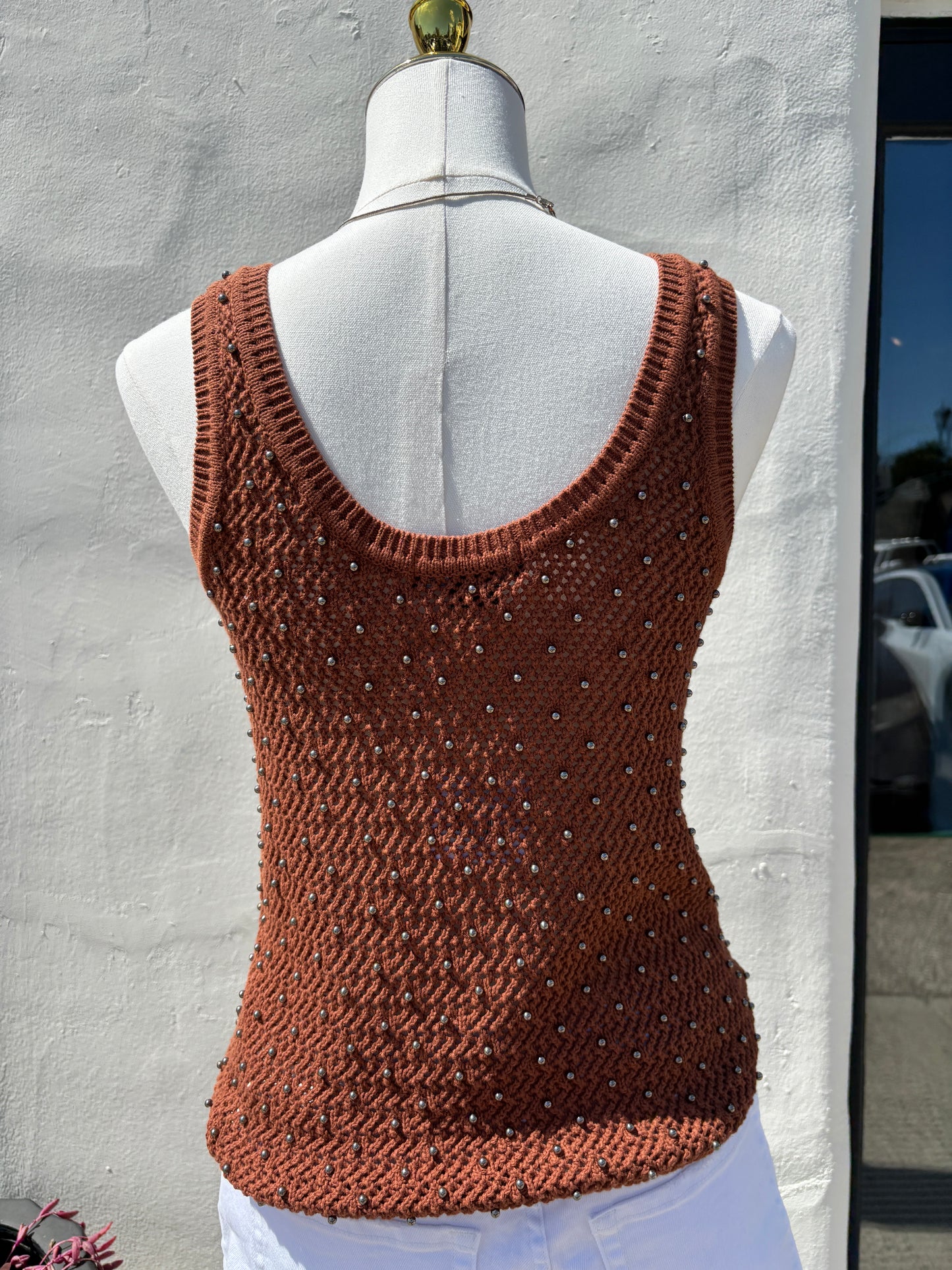 Dune Studded Tank-Ancient Clay-Sanc