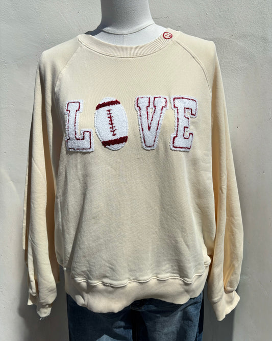 Love Football Sweatshirt-jm