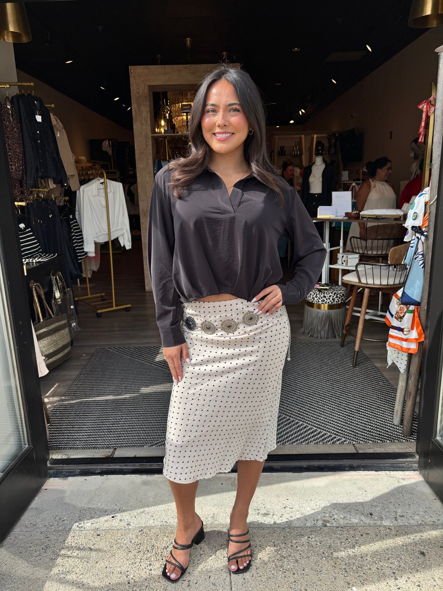 Soft Tuck Blouse-LT