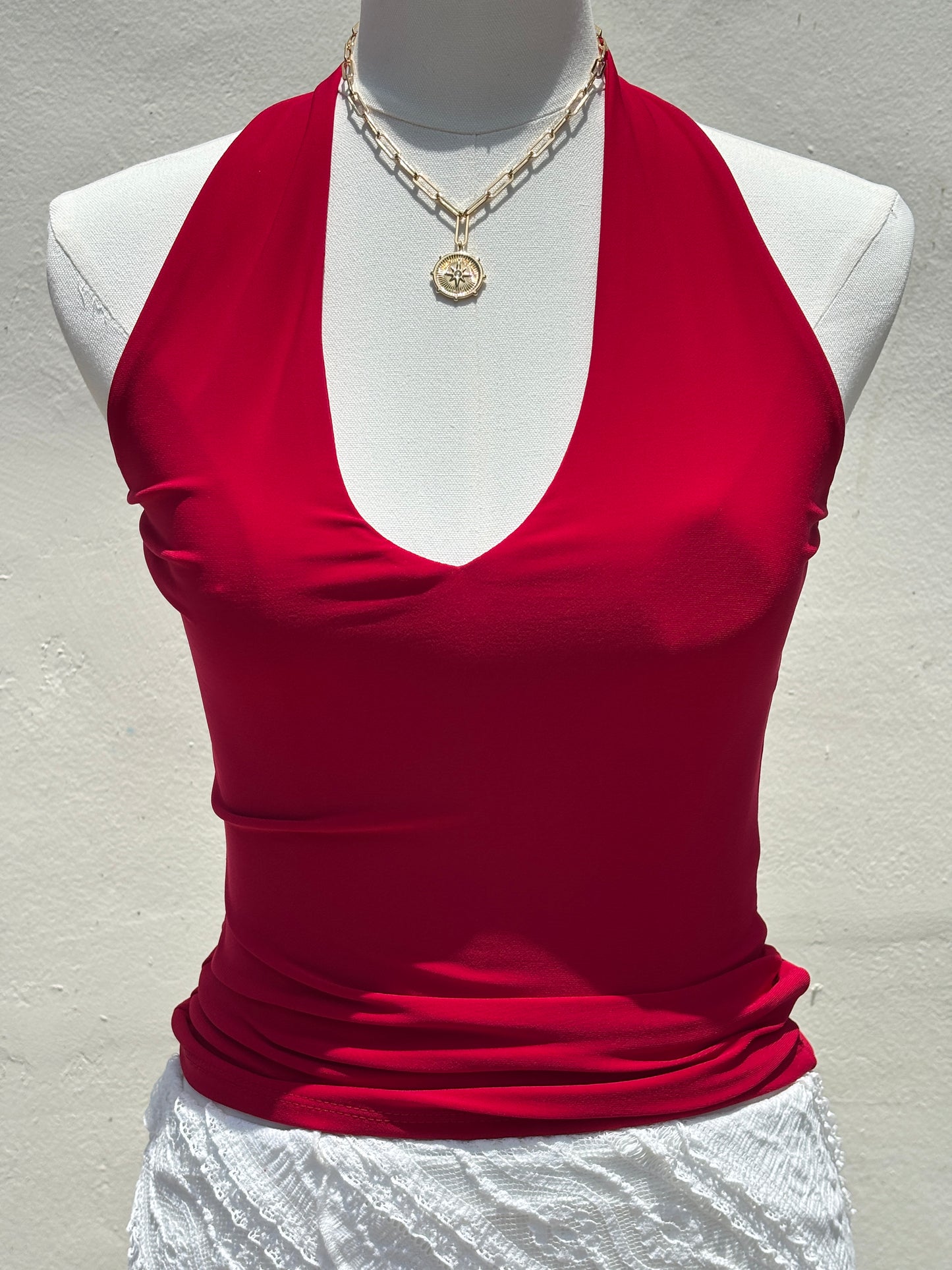 Halter Tops-Mrose
