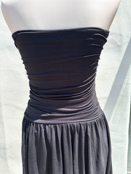 Ballon Tube Mini Dress-Hrt
