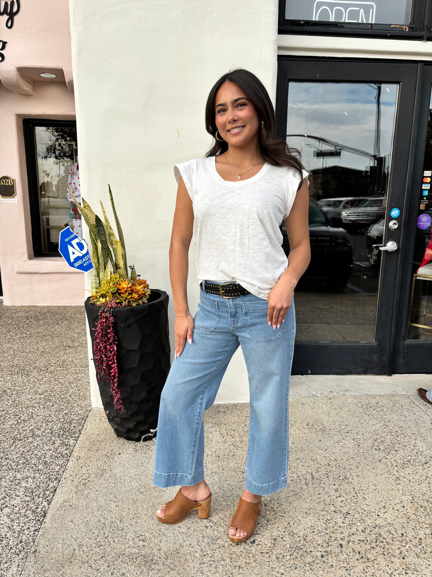 The Marine Dollface Crop Pant