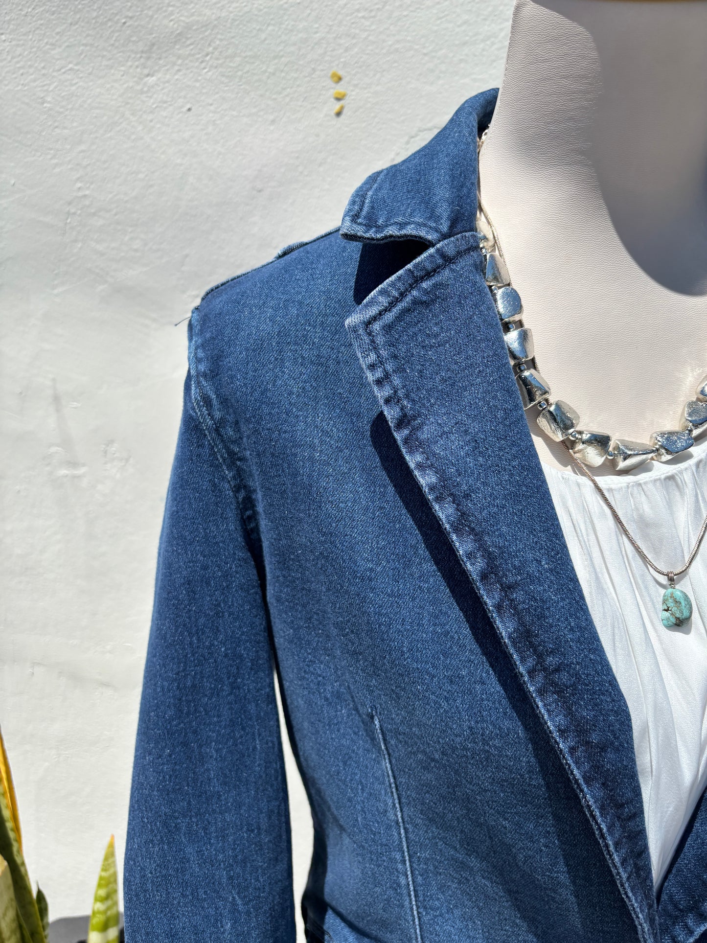 Dark Denim Blazer