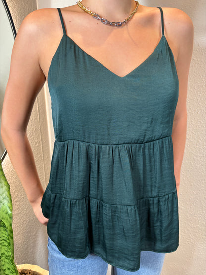 V-Neck Tiered Cami
