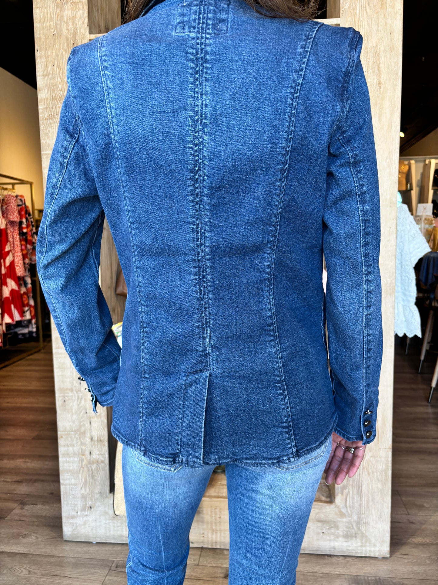 Dark Denim Blazer