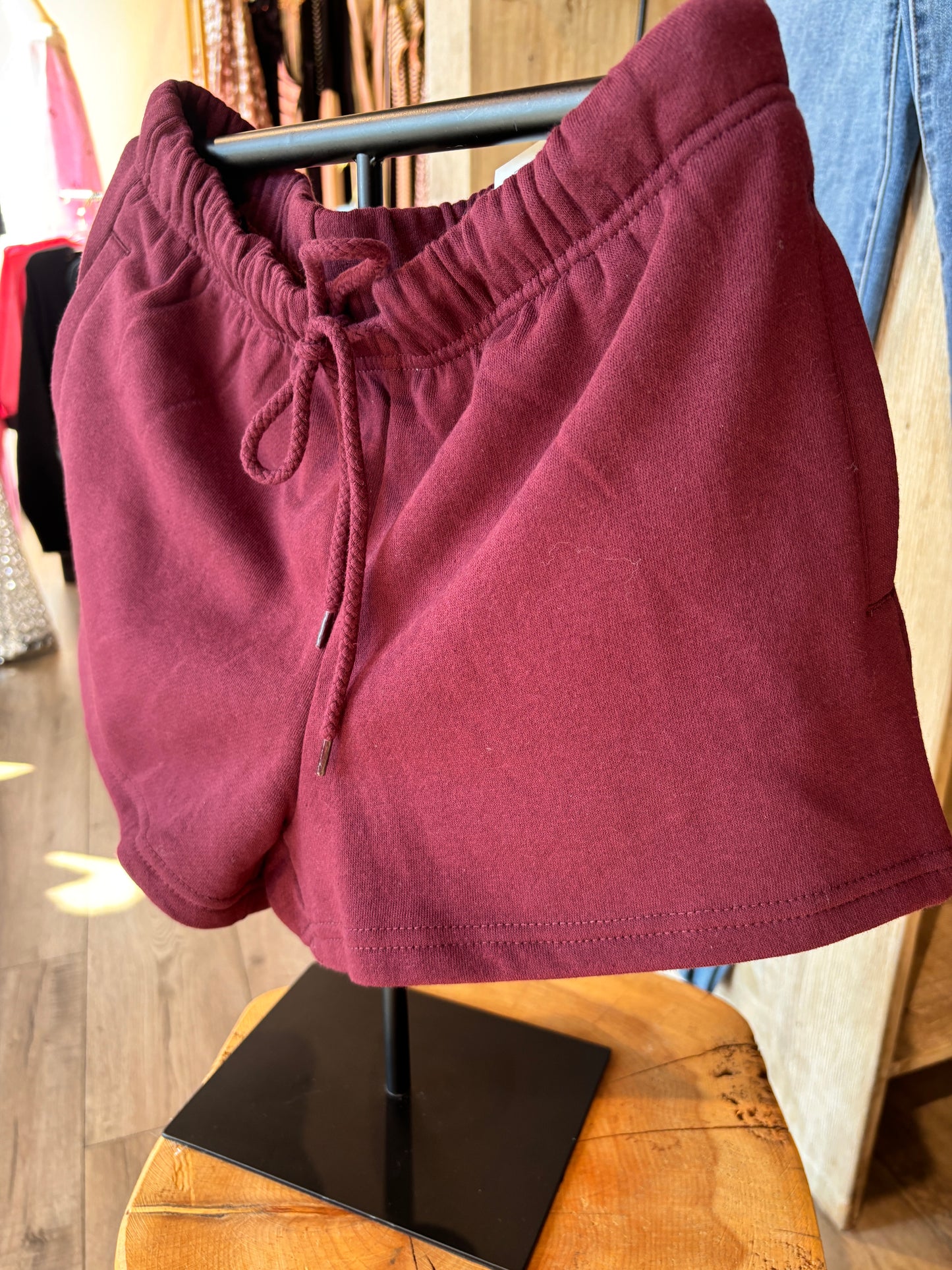 Basic Fleece Shorts with Side Pockets
