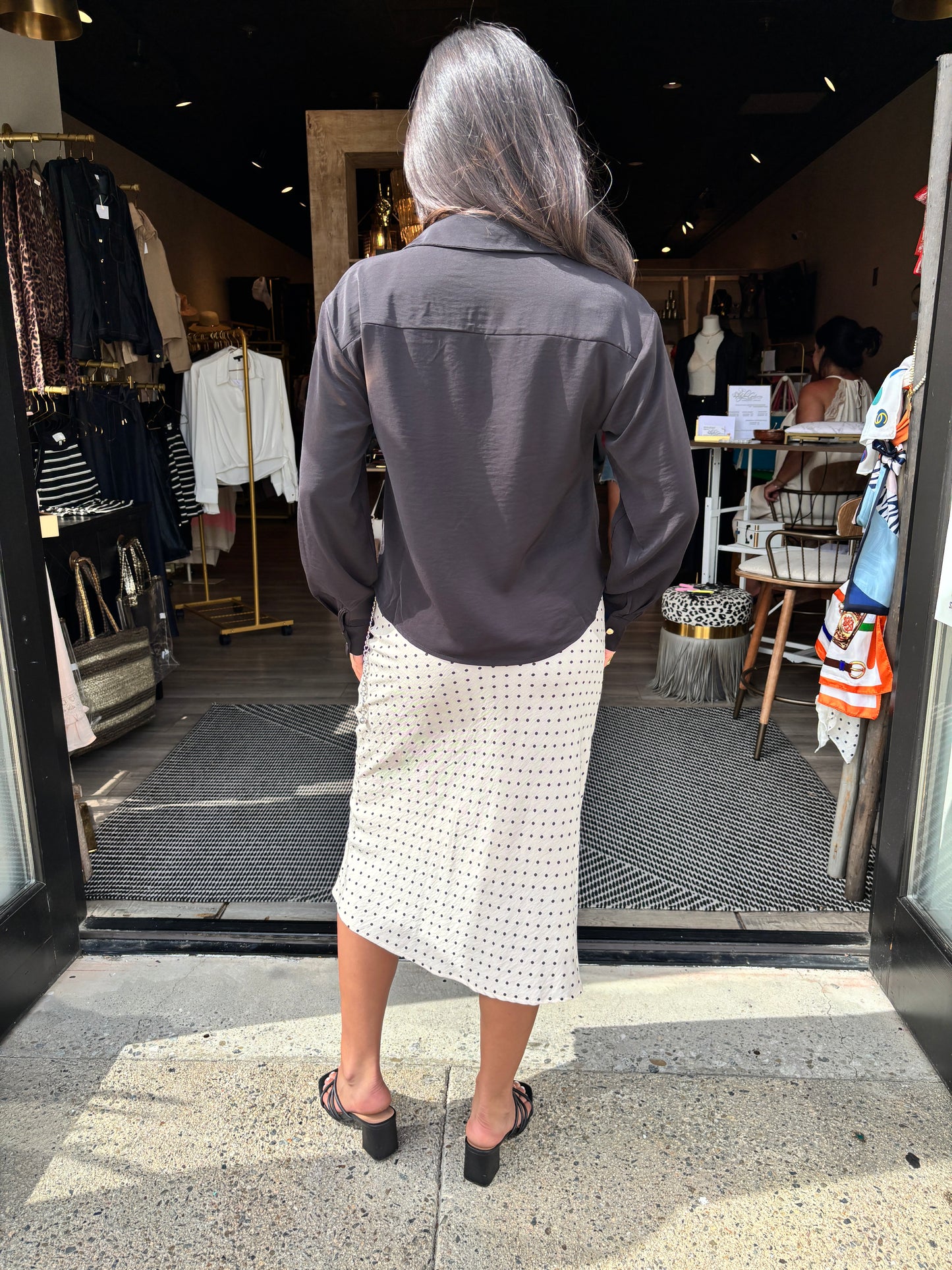 Soft Tuck Blouse-LT