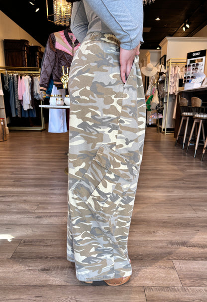 Stone Camo cargo Pant