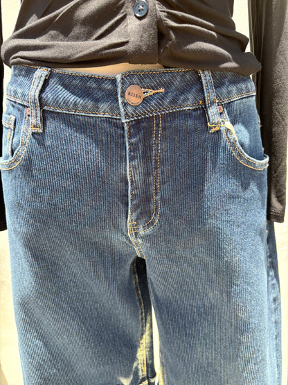 Slouchy Crop Barrel Jeans