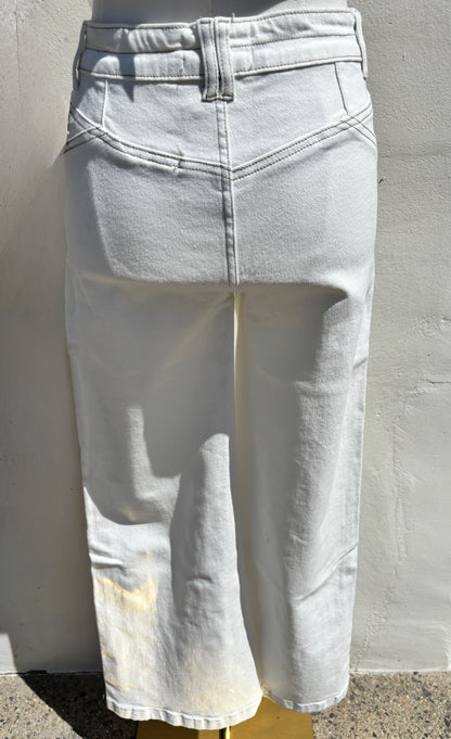 White Denim Pant -ml