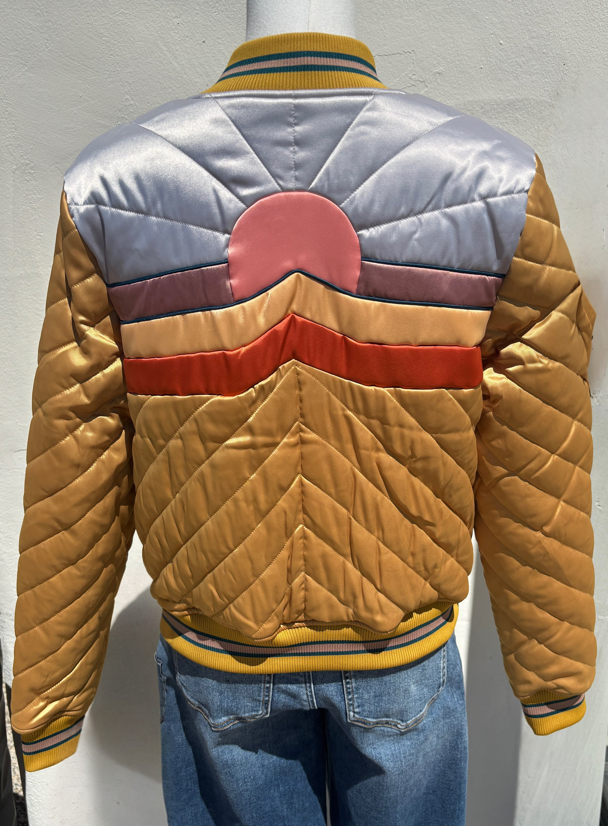 Dolly Western Mustard Bomber Jacket