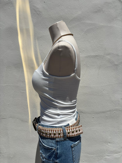 Cami w/ built in Bra-Hrt