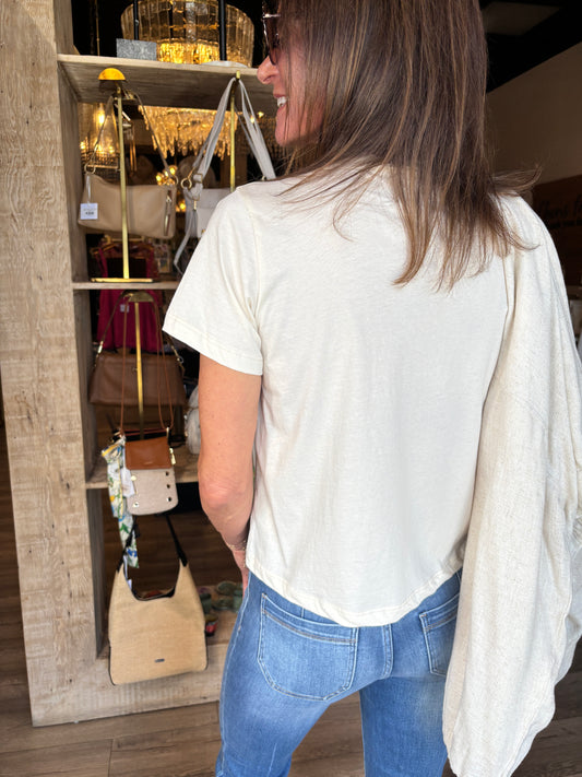 Whisky Embroidery Tee