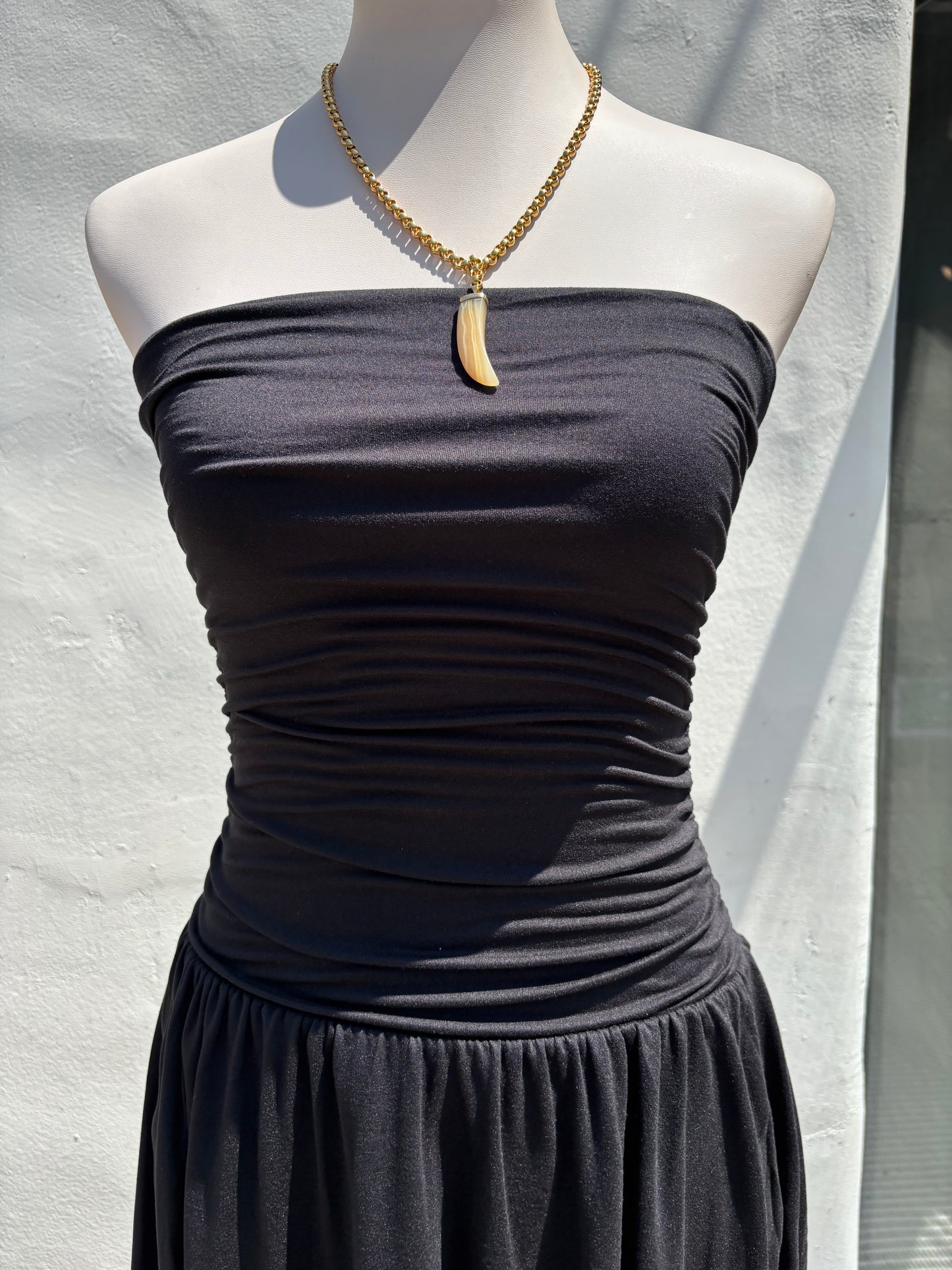 Ballon Tube Mini Dress-Hrt