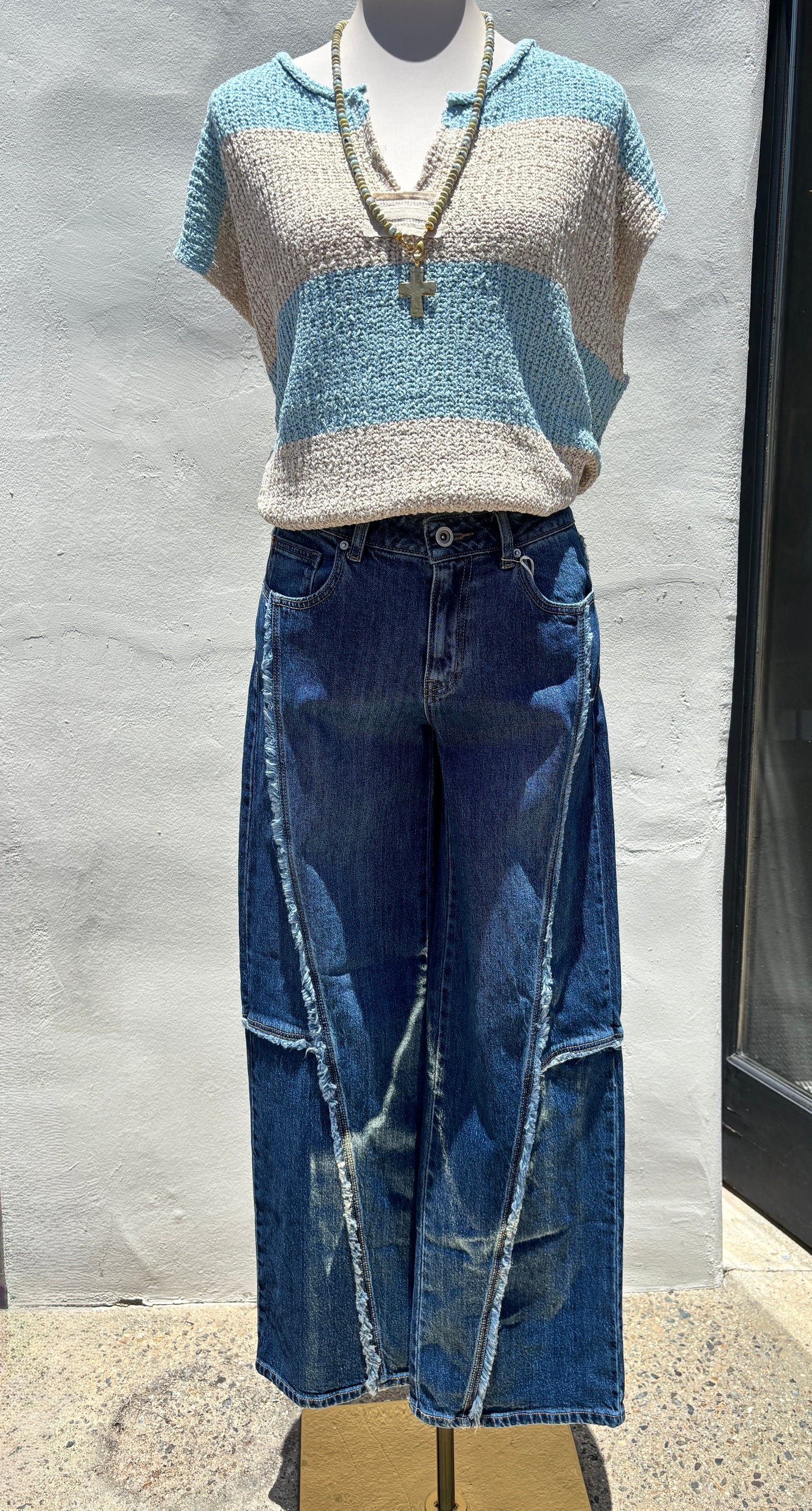 Enjean Jeans with frindge detail