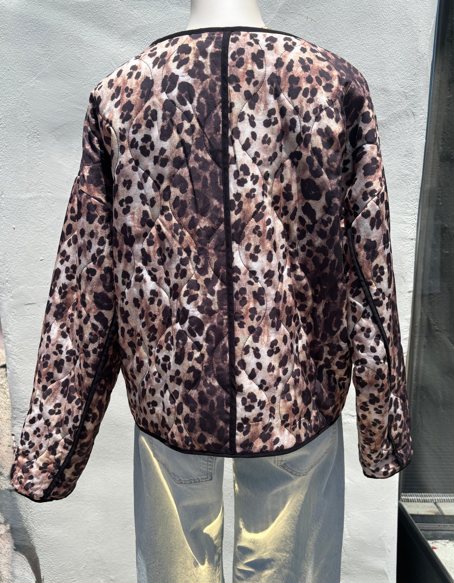 Leopard Padded Jacket