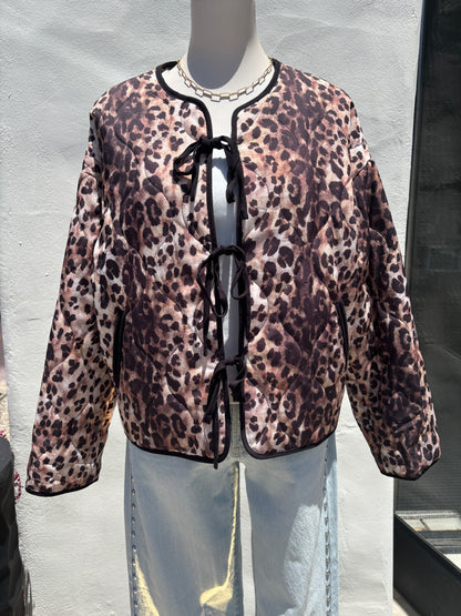 Leopard Padded Jacket