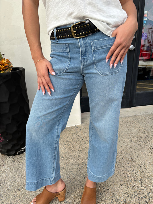 The Marine Dollface Crop Pant