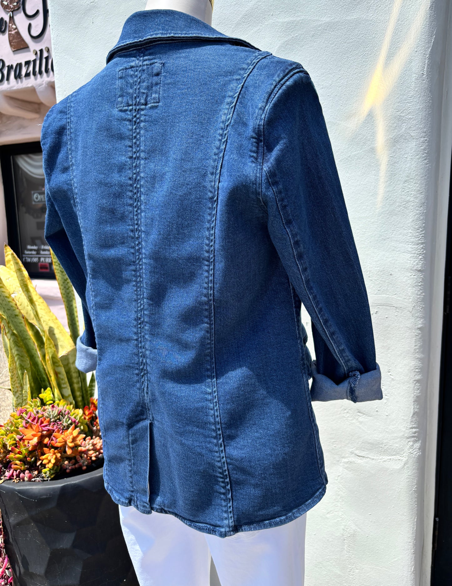 Dark Denim Blazer