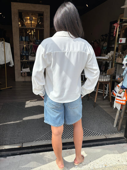 Soft Tuck Blouse-LT