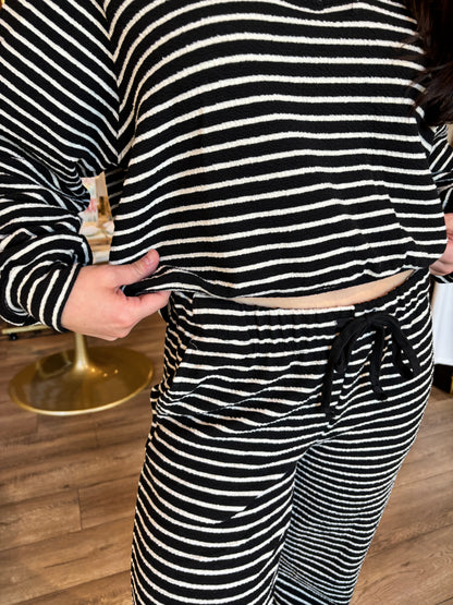 Stripe Flare Sweats