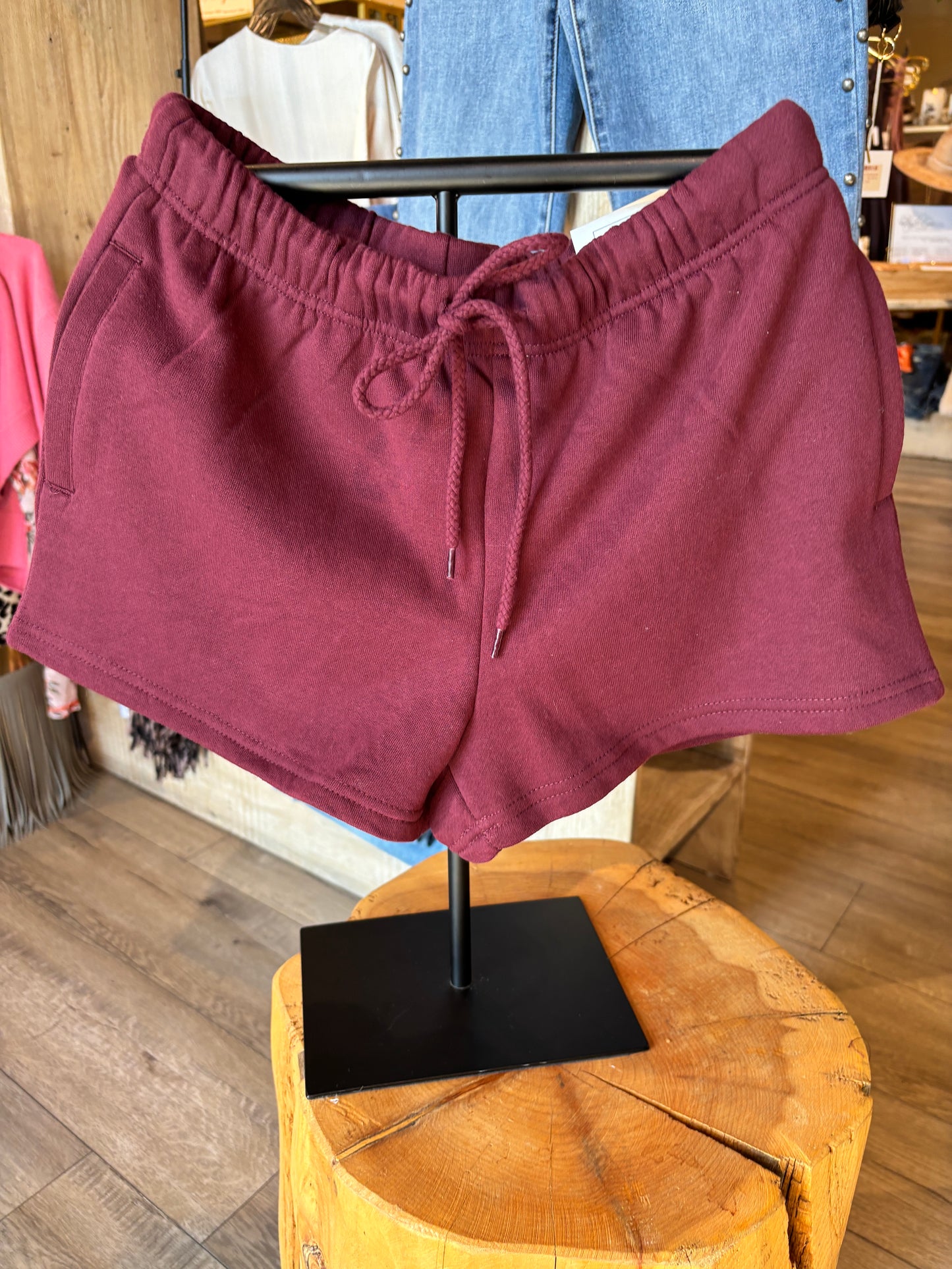 Basic Fleece Shorts with Side Pockets