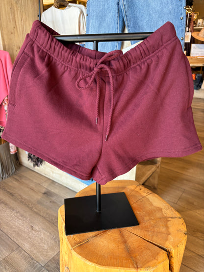 Basic Fleece Shorts with Side Pockets