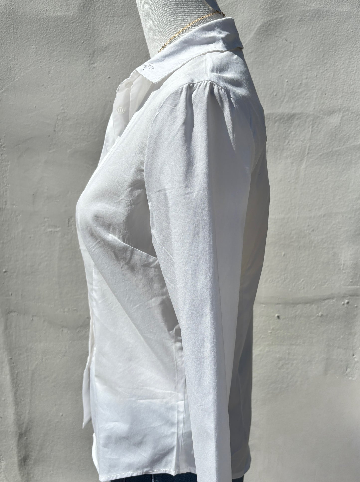 White L/S Button up Shirt-LP