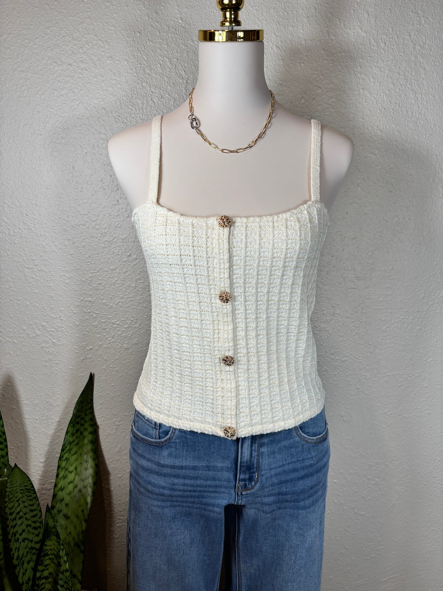 Front Knit Cami