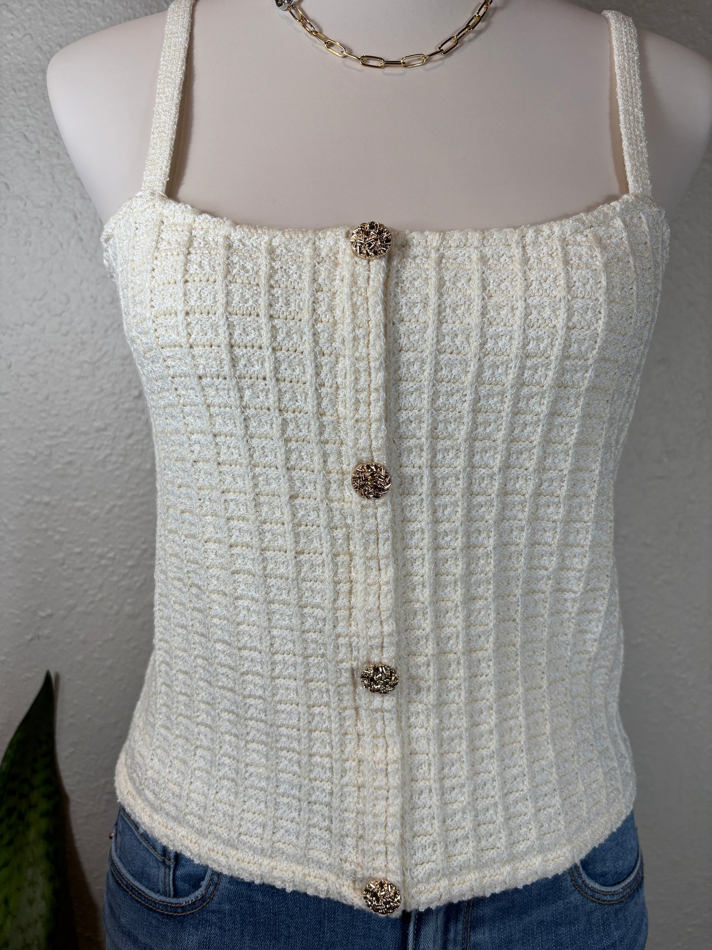 Front Knit Cami