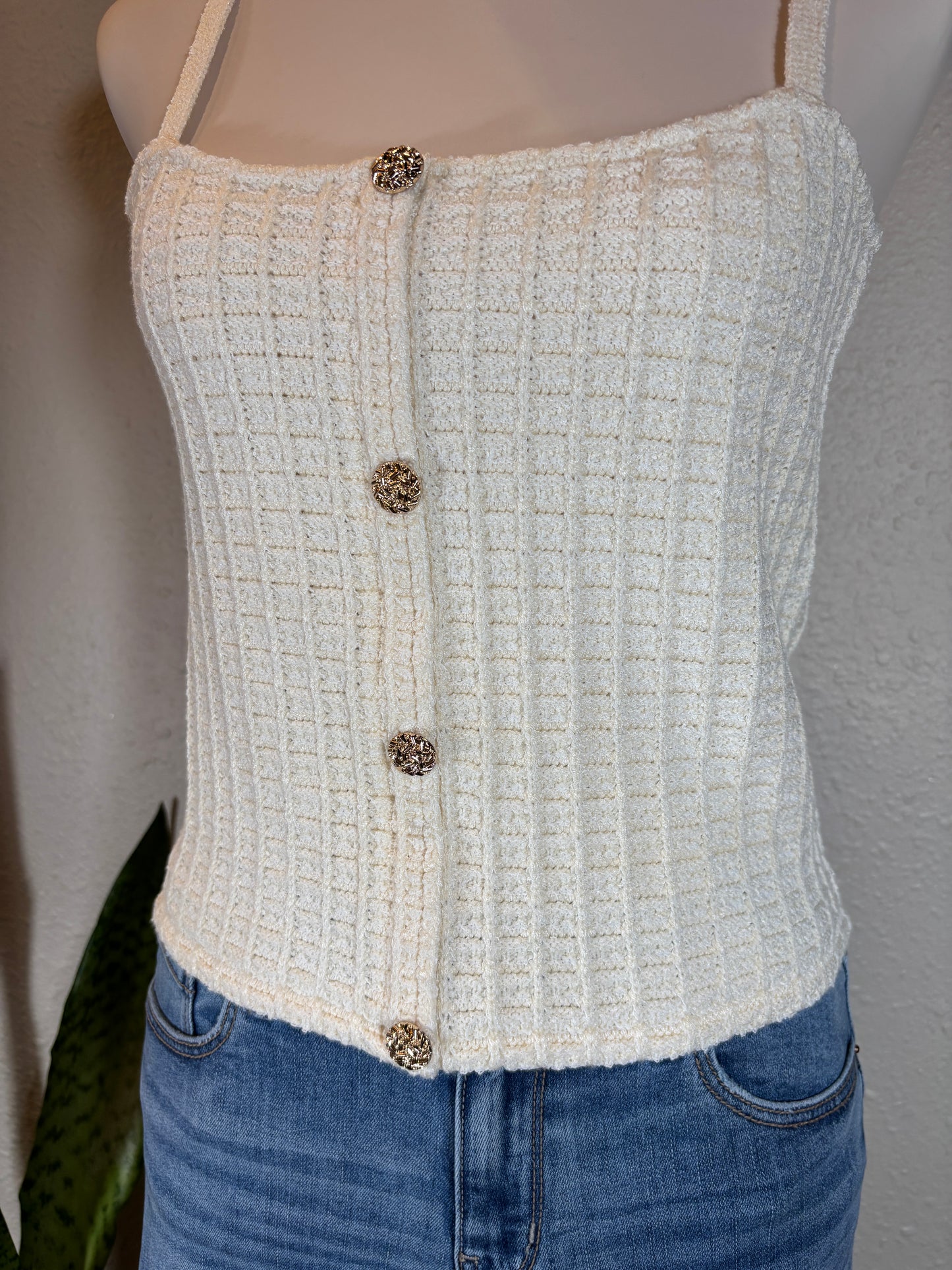 Front Knit Cami