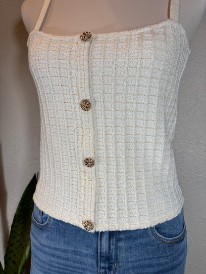 Front Knit Cami