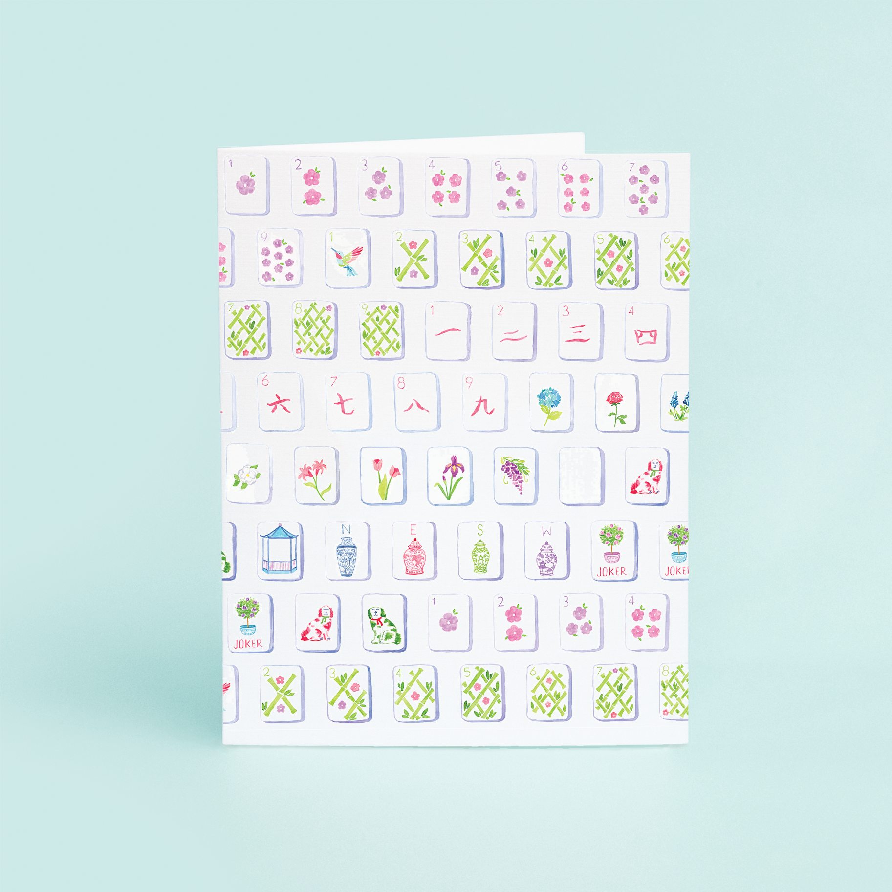 Mahjong Notecards